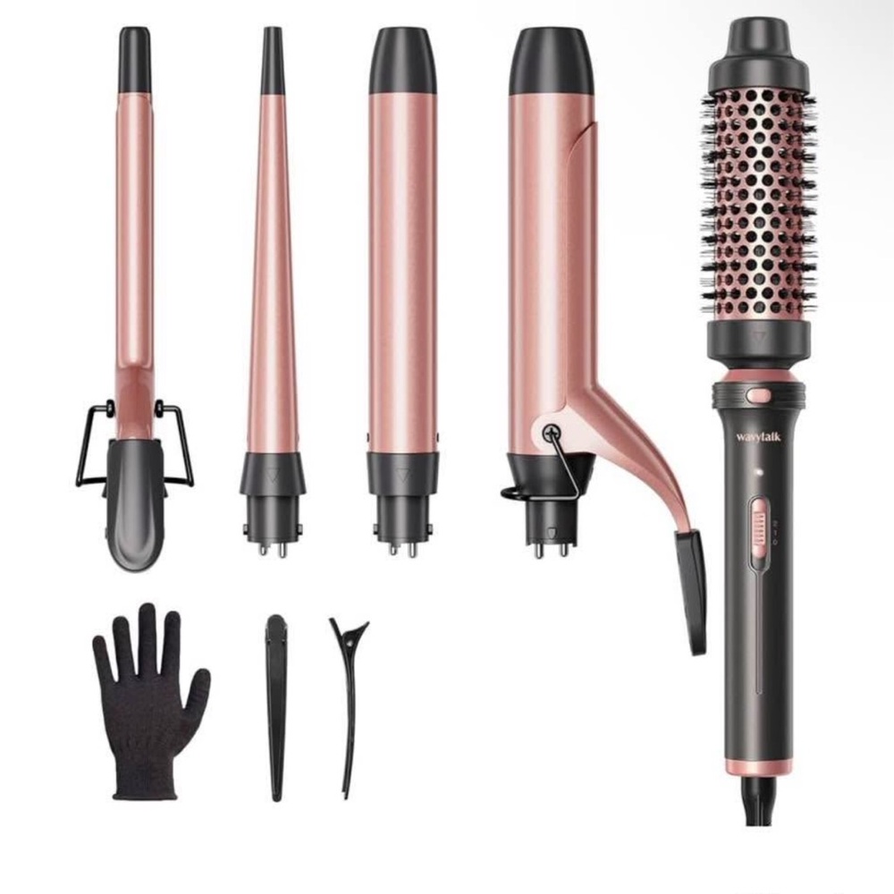 Rose Gold Hair Styling Tool Set
